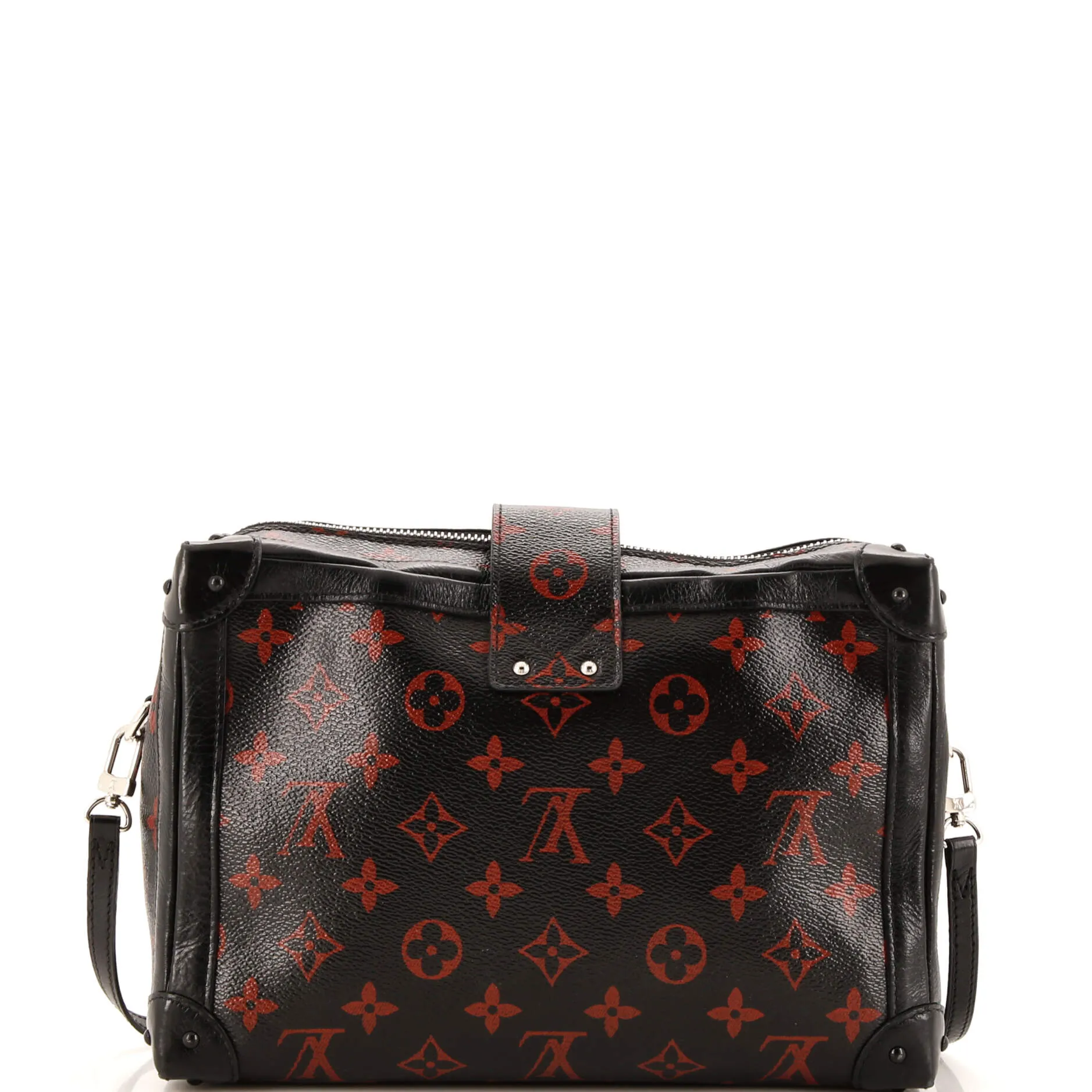 Louis Vuitton Petite Malle Soft Handbag Limited Edition Monogram Infrarouge GM sold by Zulily product image thumbnail 3