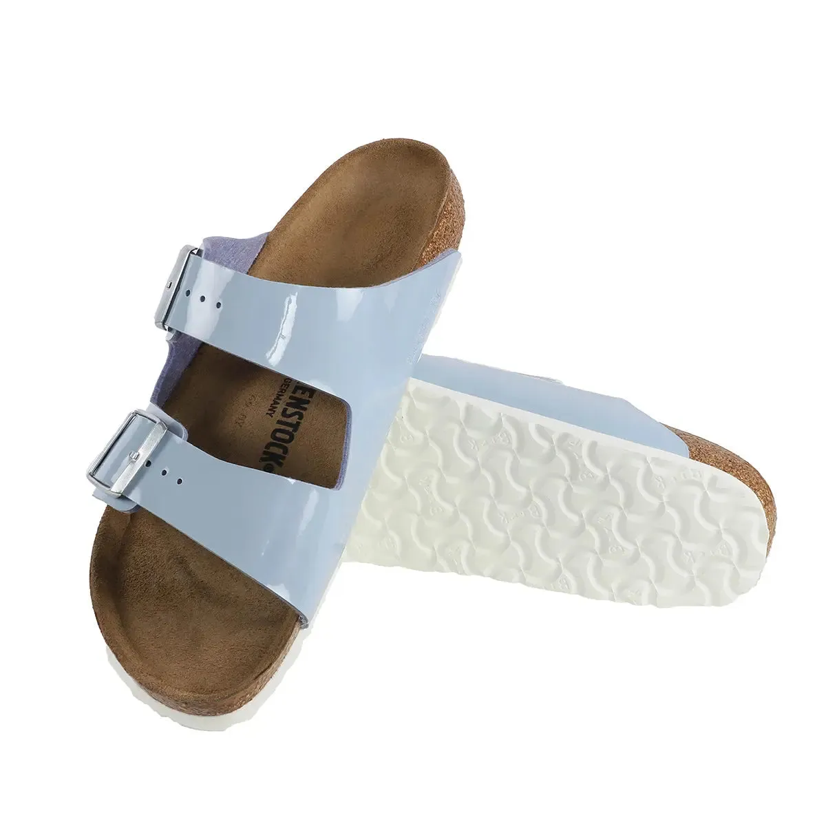 Birkenstock Arizona Birko-Flor Patent Sandals sold by Zulily product image thumbnail 3