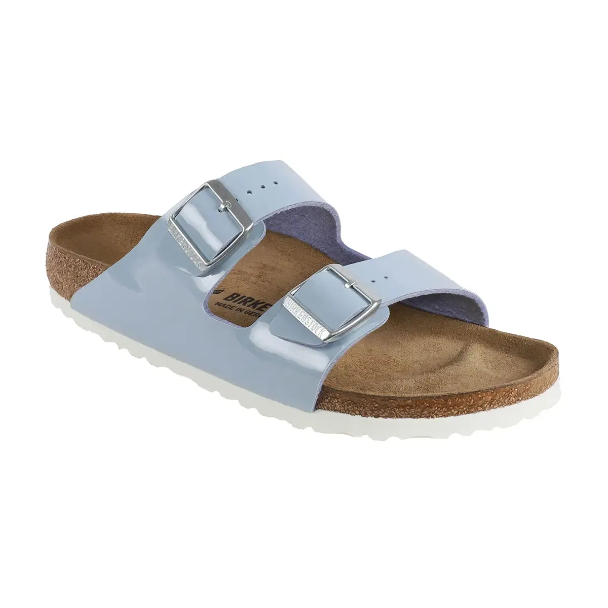 Birkenstock Arizona Birko-Flor Patent Sandals sold by Zulily