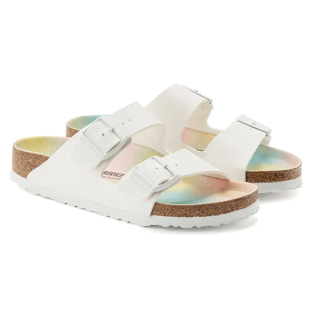 Birkenstock Arizona Vegan Birko Flor Birkibuc Sandals sold by Zulily product image thumbnail 2