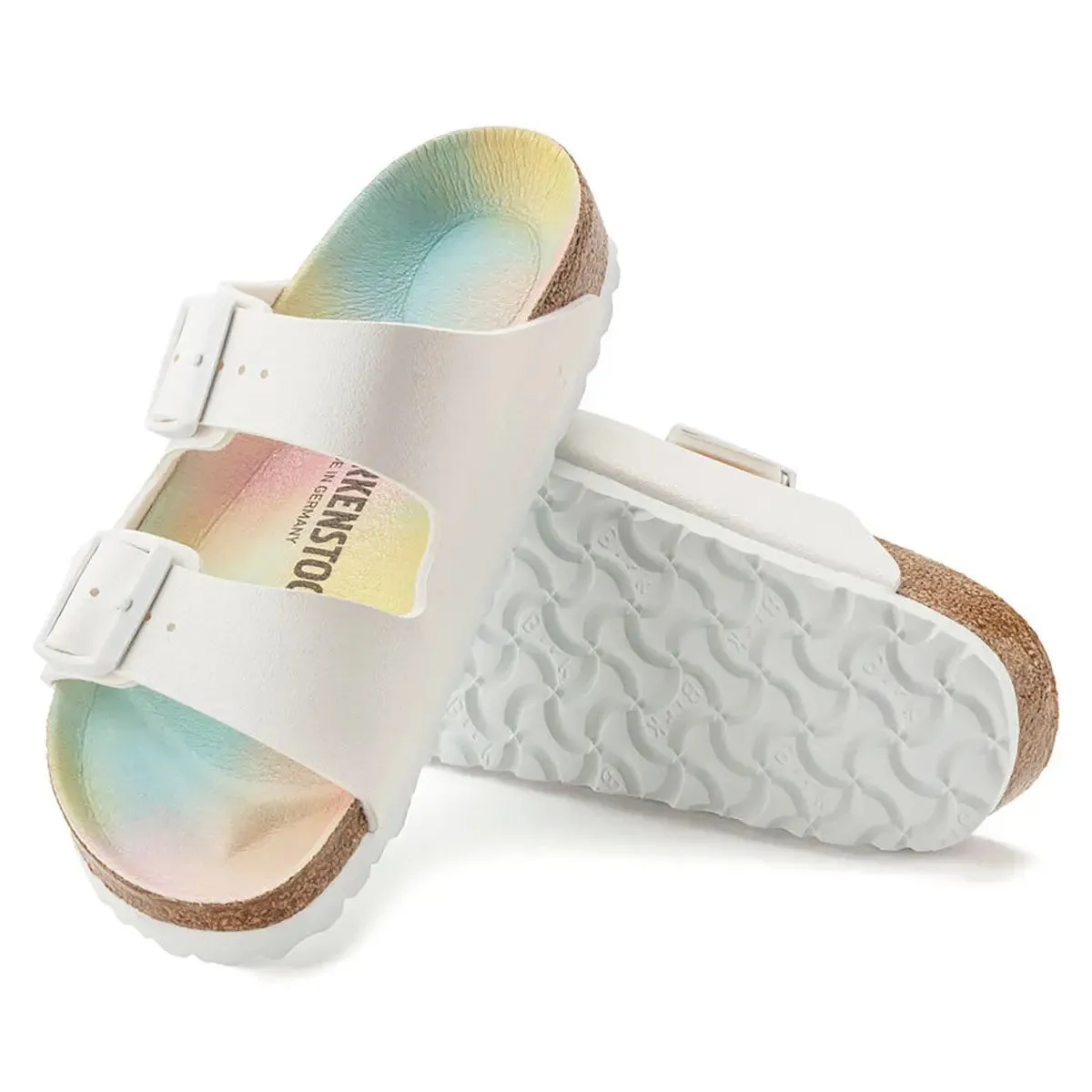Birkenstock Arizona Vegan Birko Flor Birkibuc Sandals sold by Zulily product image thumbnail 3