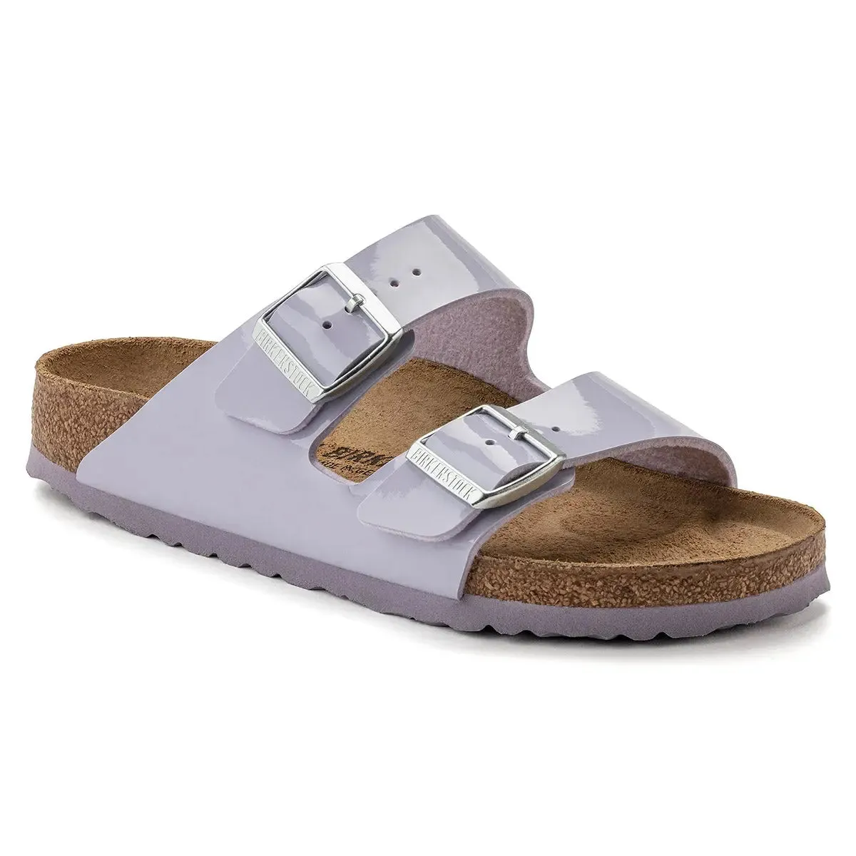 Birkenstock Arizona Birko-Flor Patent Sandal sold by Zulily