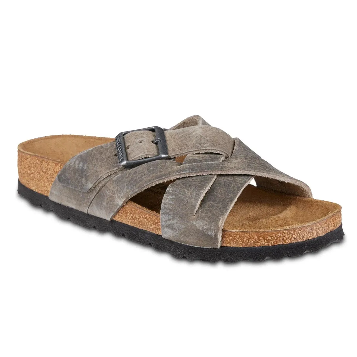 Birkenstock Lugano Oiled Leather Sandals sold by Zulily product image thumbnail 5