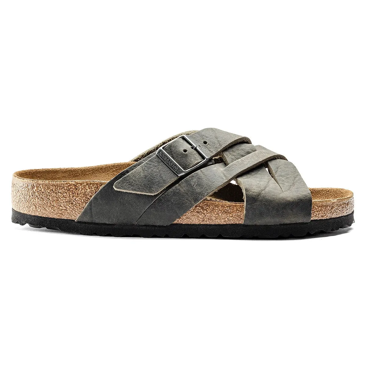 Birkenstock Lugano Oiled Leather Sandals sold by Zulily product image thumbnail 4