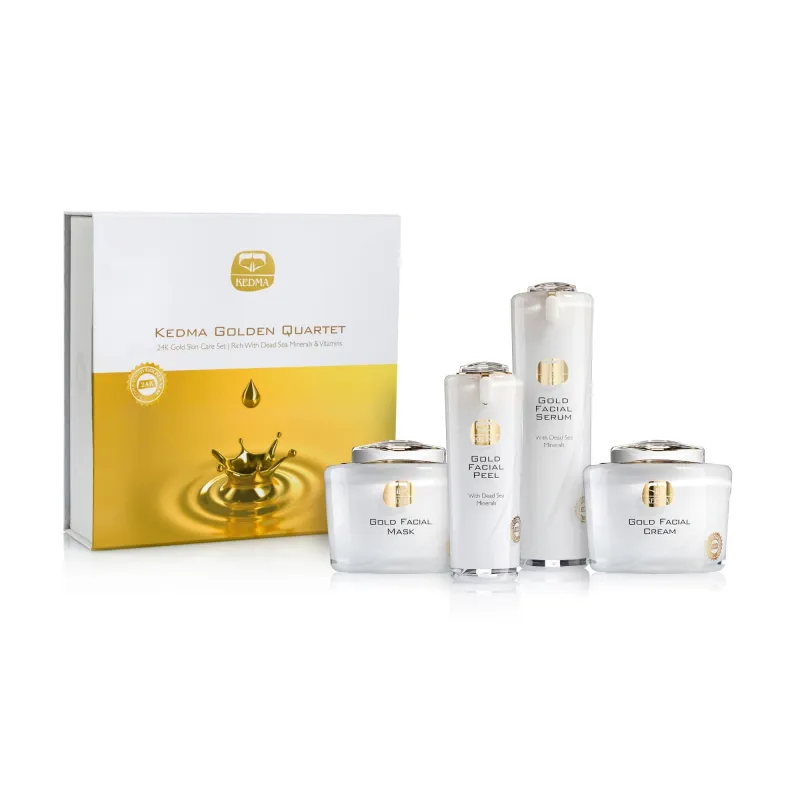 Golden Quartet - 24K Gold Skin Care Set sold by Zulily