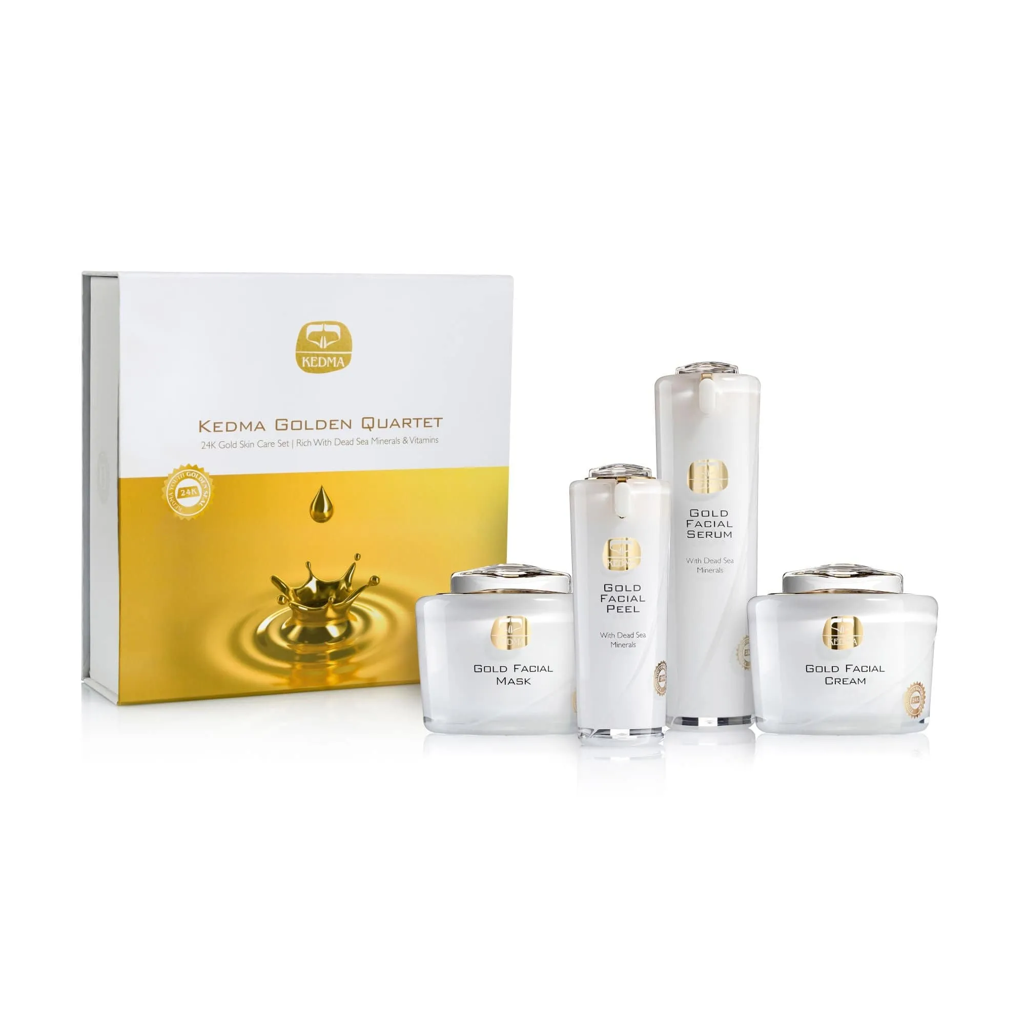 Golden Quartet - 24K Gold Skin Care Set sold by Zulily