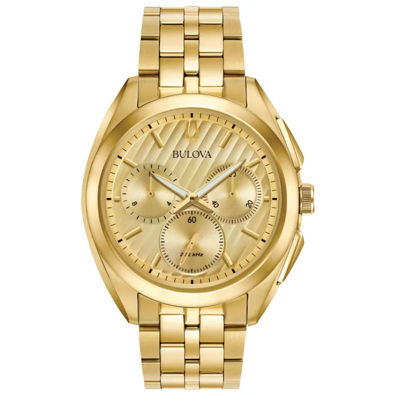Bulova Men's Curv sold by Zulily