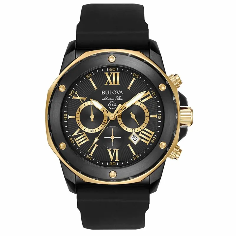 Bulova Men's Marine Star // 98B278 sold by Zulily