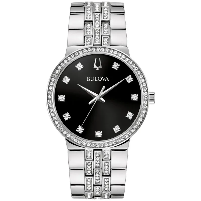 Bulova Men's Crystal sold by Zulily