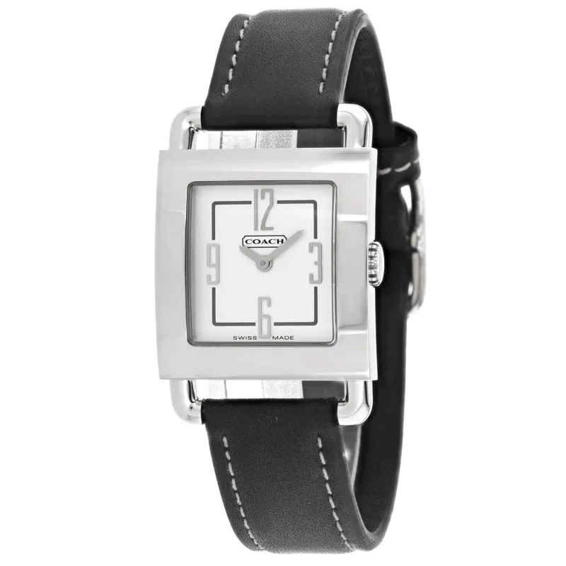 Coach Women's Silver Stainless Steel White Dial // 14500289 sold by Zulily