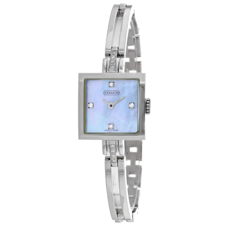 Coach Women's Mother of Pearl Quartz sold by Zulily