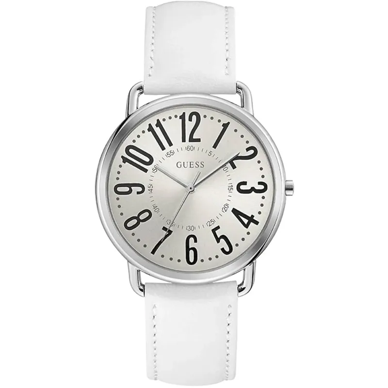 Guess Women's GC White Leather // U1068L1 sold by Zulily