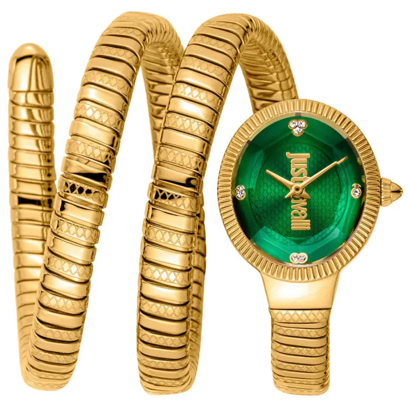 Just Cavalli Women's Signature Snake // JC1L269M0035 made by Just Cavalli
