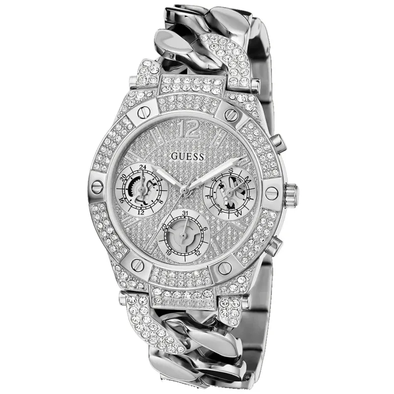 Guess Women's Trend Silver Tone Multi-function // GW0513L1 sold by Zulily
