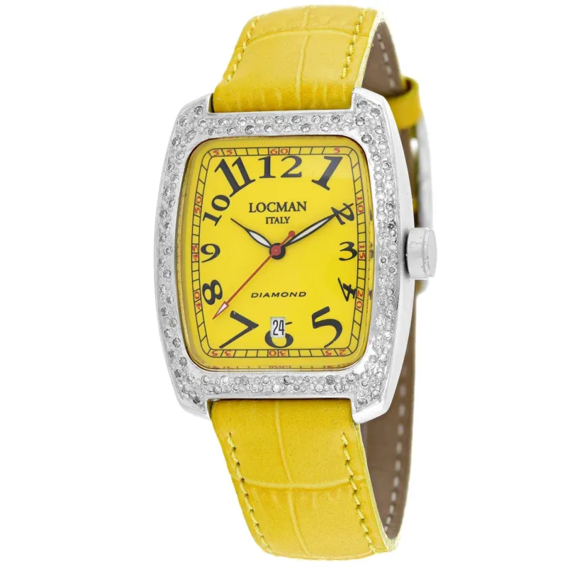 Locman Women's Diamond Classic // 485YL2D/YL sold by Zulily