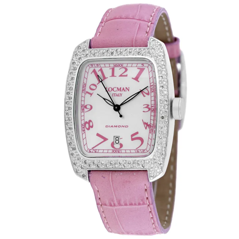 Locman Women's Diamond Classic // 488MOPPK2D/PK sold by Zulily