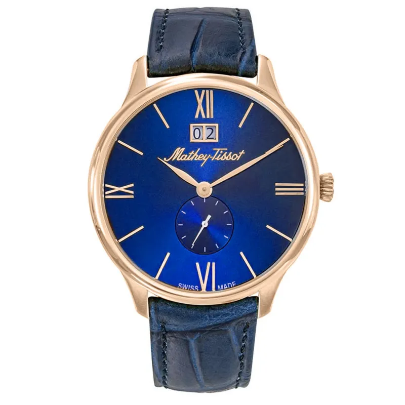 Mathey Tissot Men's Edmond // H1886QPBU sold by Zulily