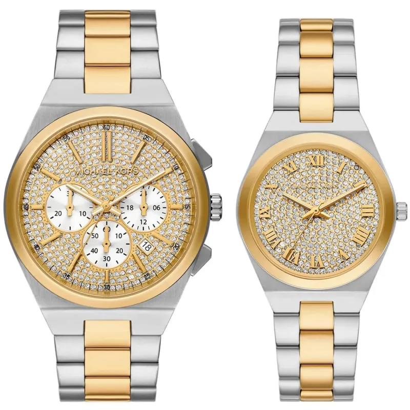 Michael Kors Men's Lennox // MK7503SET sold by Zulily