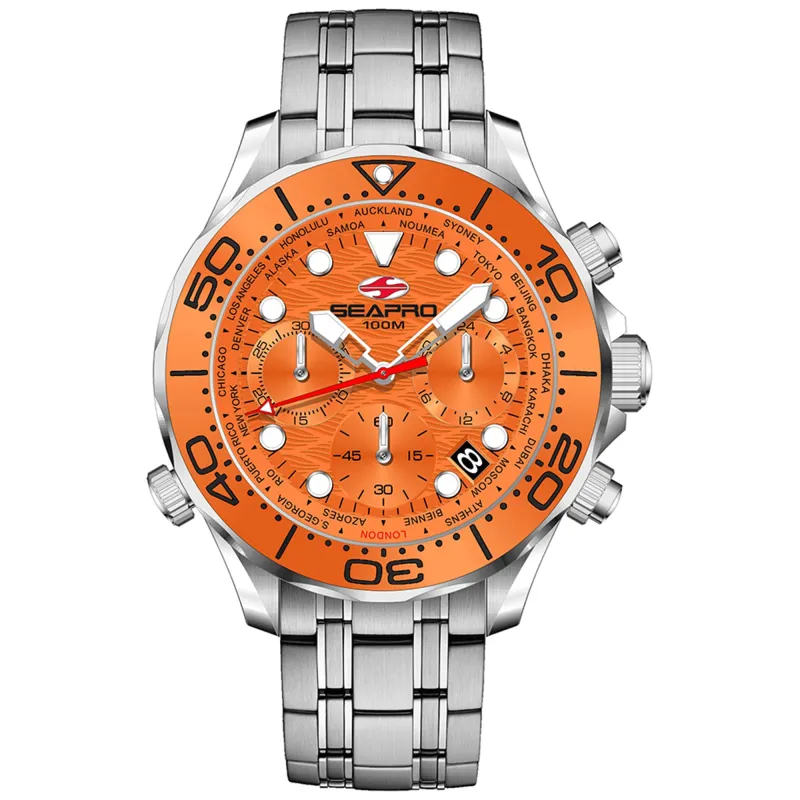 Seapro Men's Mondial Timer made by Zulily