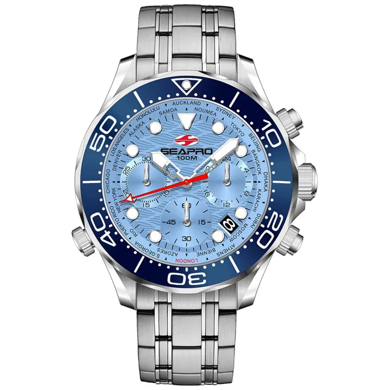 Seapro Men's Mondial Timer made by Zulily