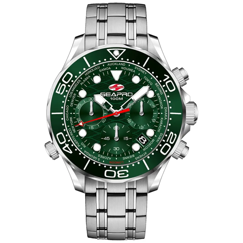Seapro Men's Mondial Timer made by Zulily