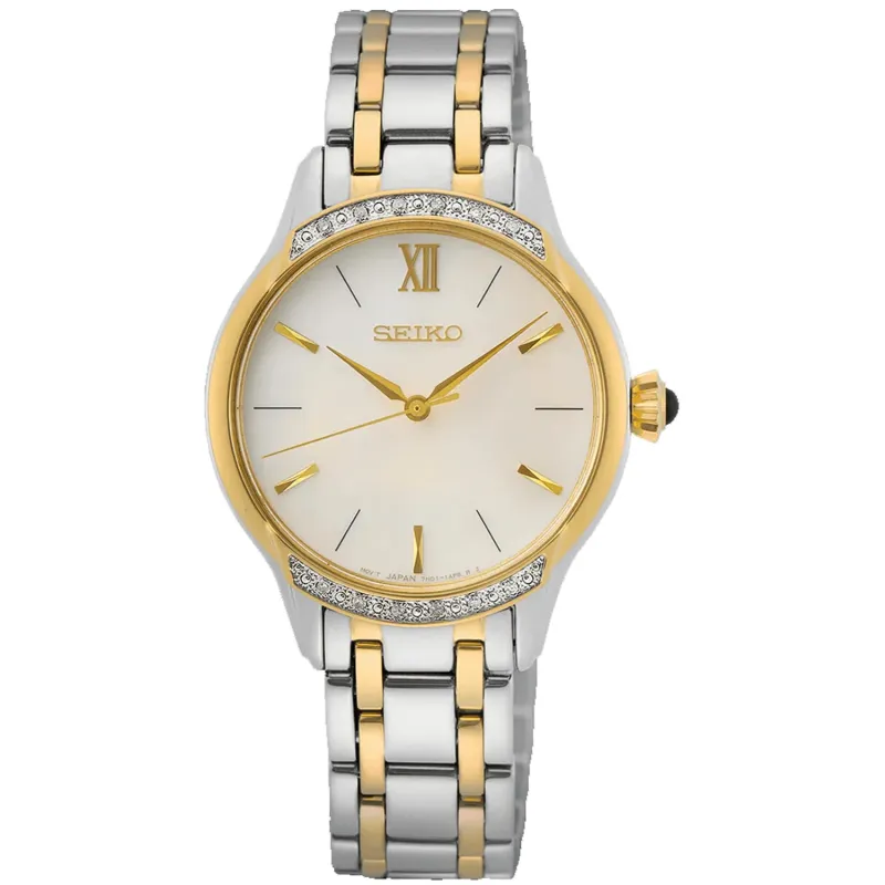 Seiko Women's Stainless steel Cream Dial // SRZ544 sold by Zulily