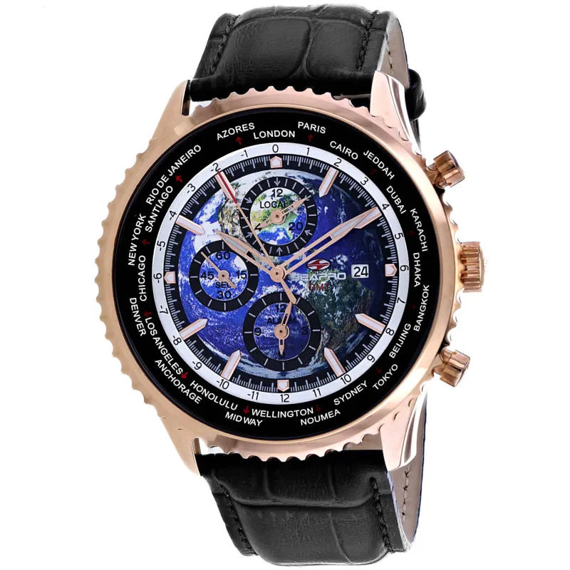Seapro Men's Meridian World Timer GMT sold by Zulily