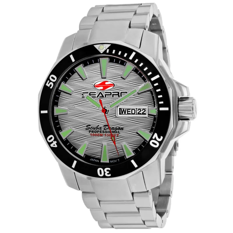 Seapro Men's Scuba Dragon Diver Limited Edition 1000 Meters // SP8312S sold by Zulily
