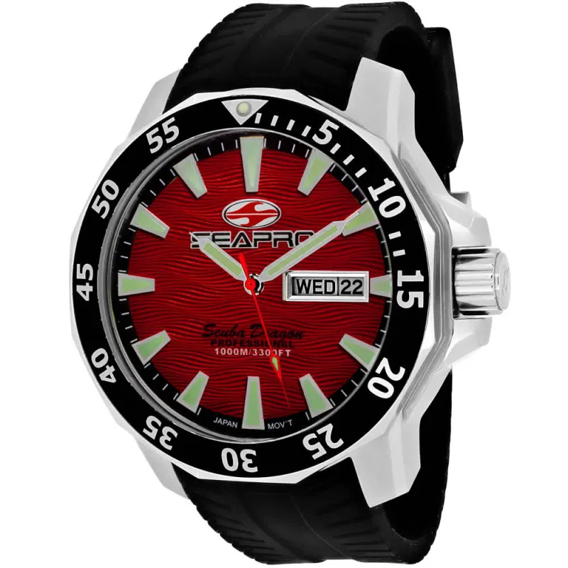 Seapro Men's Scuba Dragon Diver Limited Edition 1000 Meters // SP8317 made by Zulily