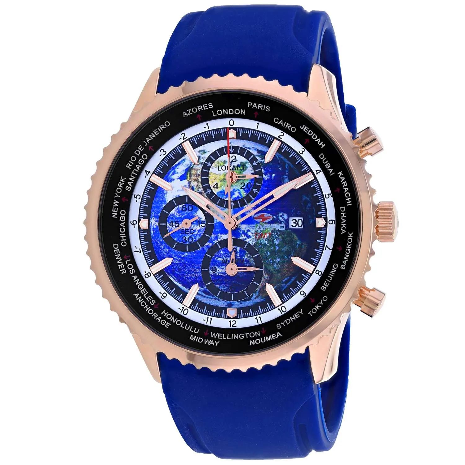 Seapro Men's Meridian World Timer GMT sold by Zulily