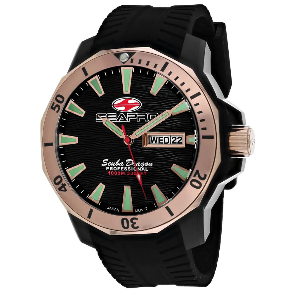 Seapro Men's Scuba Dragon Diver Limited Edition 1000 Meters sold by Zulily