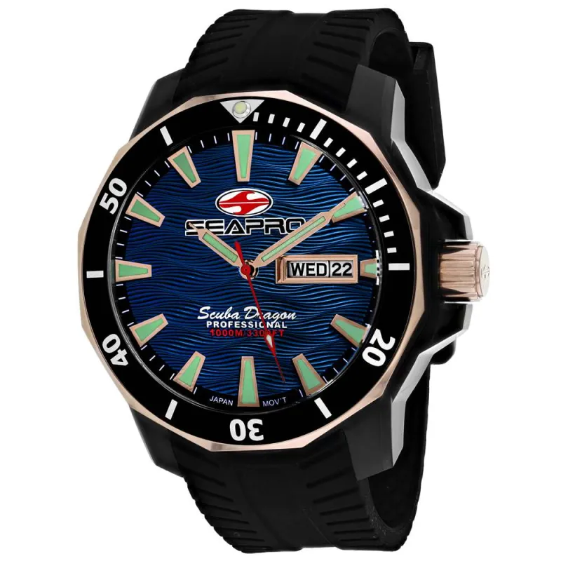 Seapro Men's Scuba Dragon Diver Limited Edition 1000 Meters // SP8322 made by Zulily