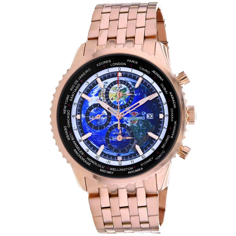 Seapro Men's Meridian World Timer GMT sold by Zulily