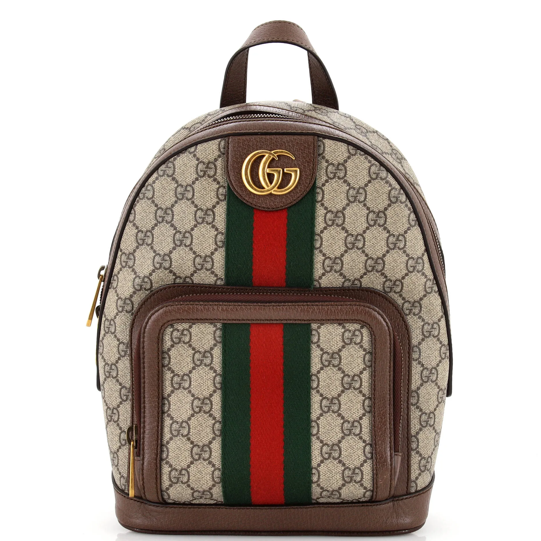 Pre-Loved Gucci Ophidia Backpack GG Coated Canvas Small sold by Zulily