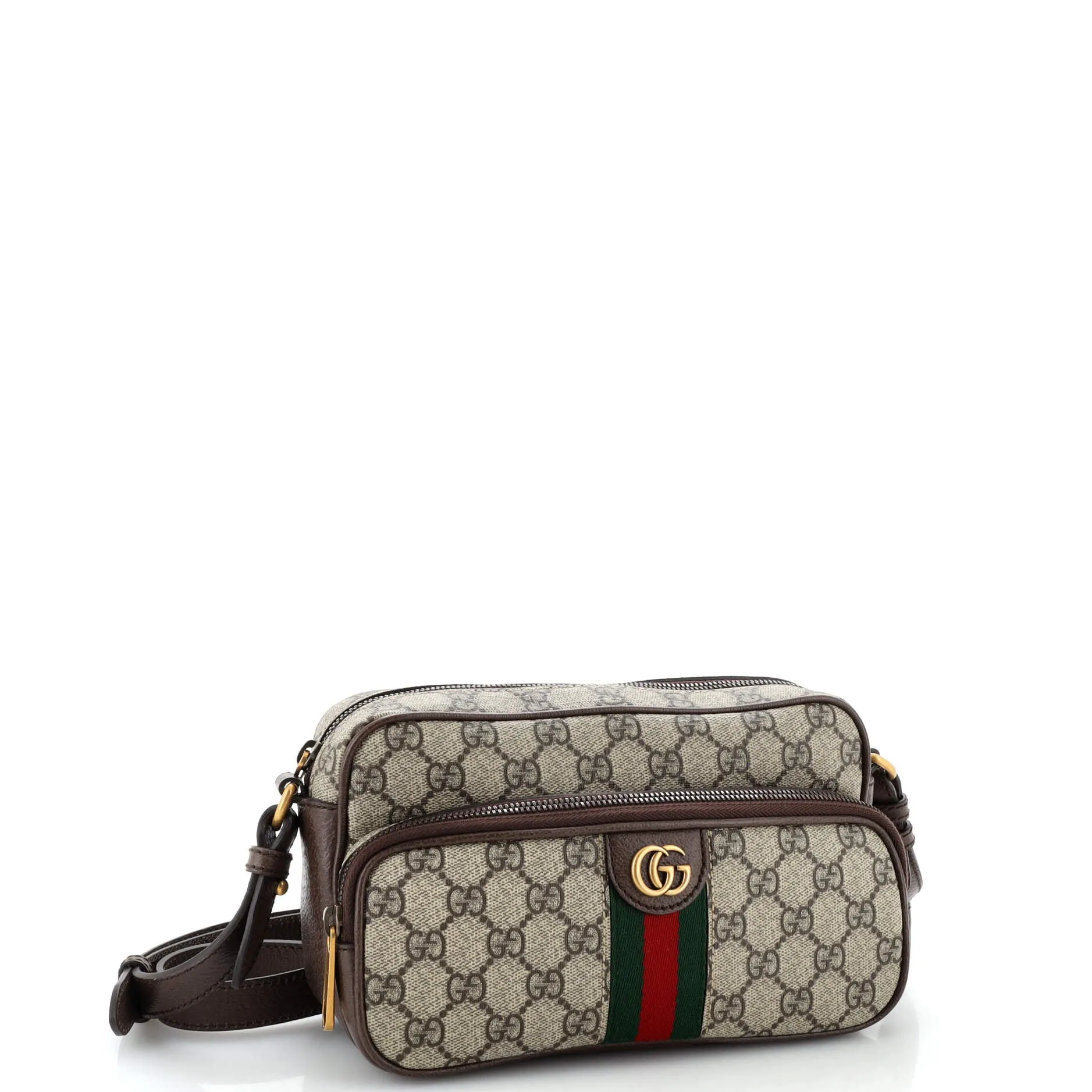 Pre-Loved Gucci Ophidia Front Pocket Messenger Bag GG Coated Canvas Small sold by Zulily product image thumbnail 2