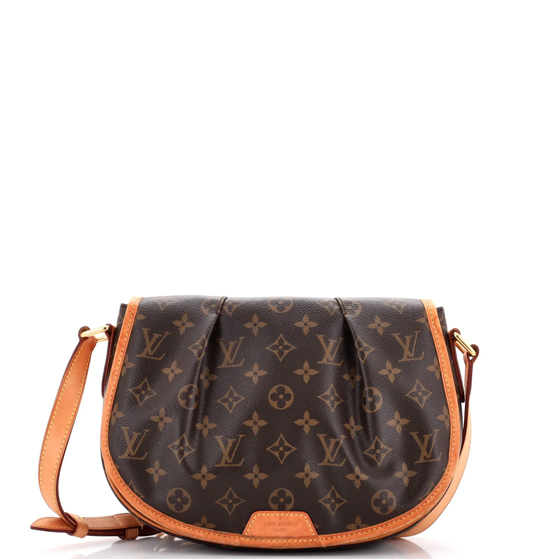 Pre-Loved Louis Vuitton Menilmontant Handbag Monogram Canvas PM sold by Zulily