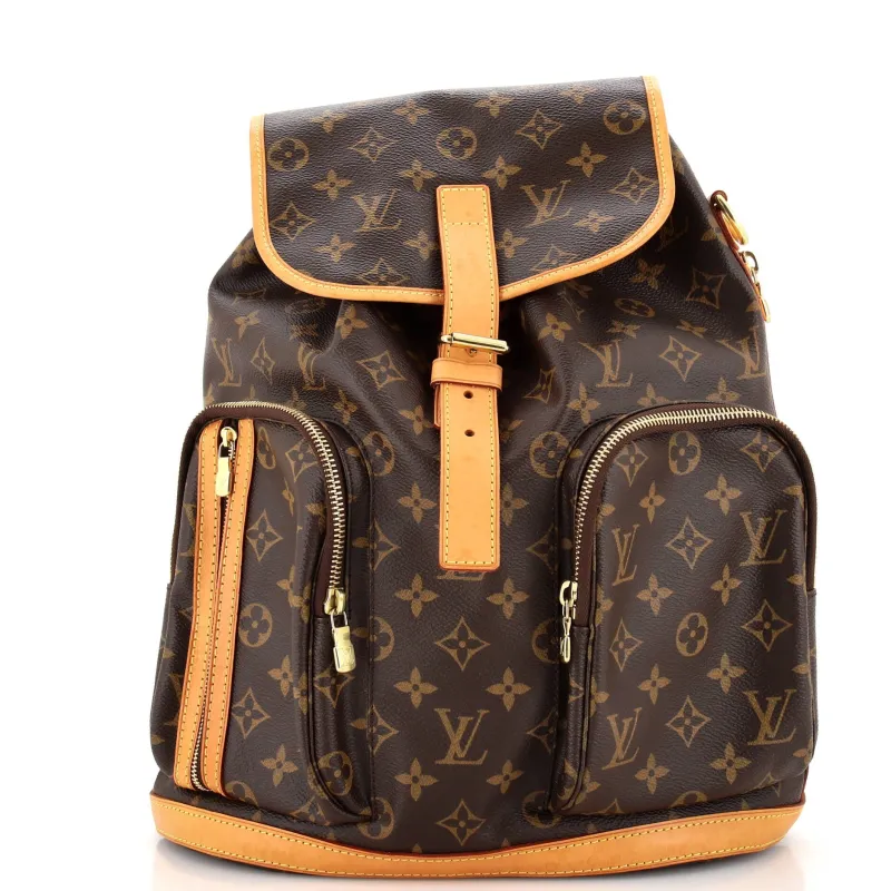Pre-Loved Louis Vuitton Bosphore Backpack Monogram Canvas made by Louis Vuitton