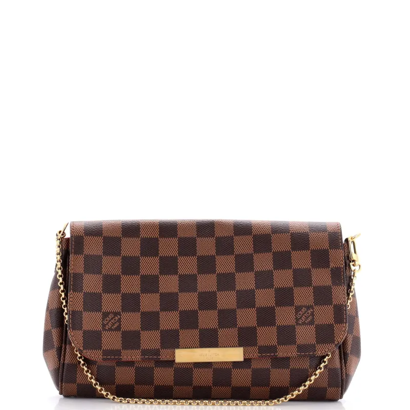 Pre-Loved Louis Vuitton Favorite Handbag Damier MM sold by Zulily
