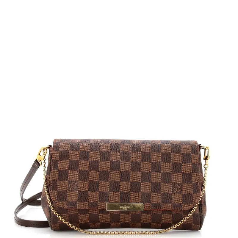 Pre-Loved Louis Vuitton Favorite Handbag Damier MM sold by Zulily
