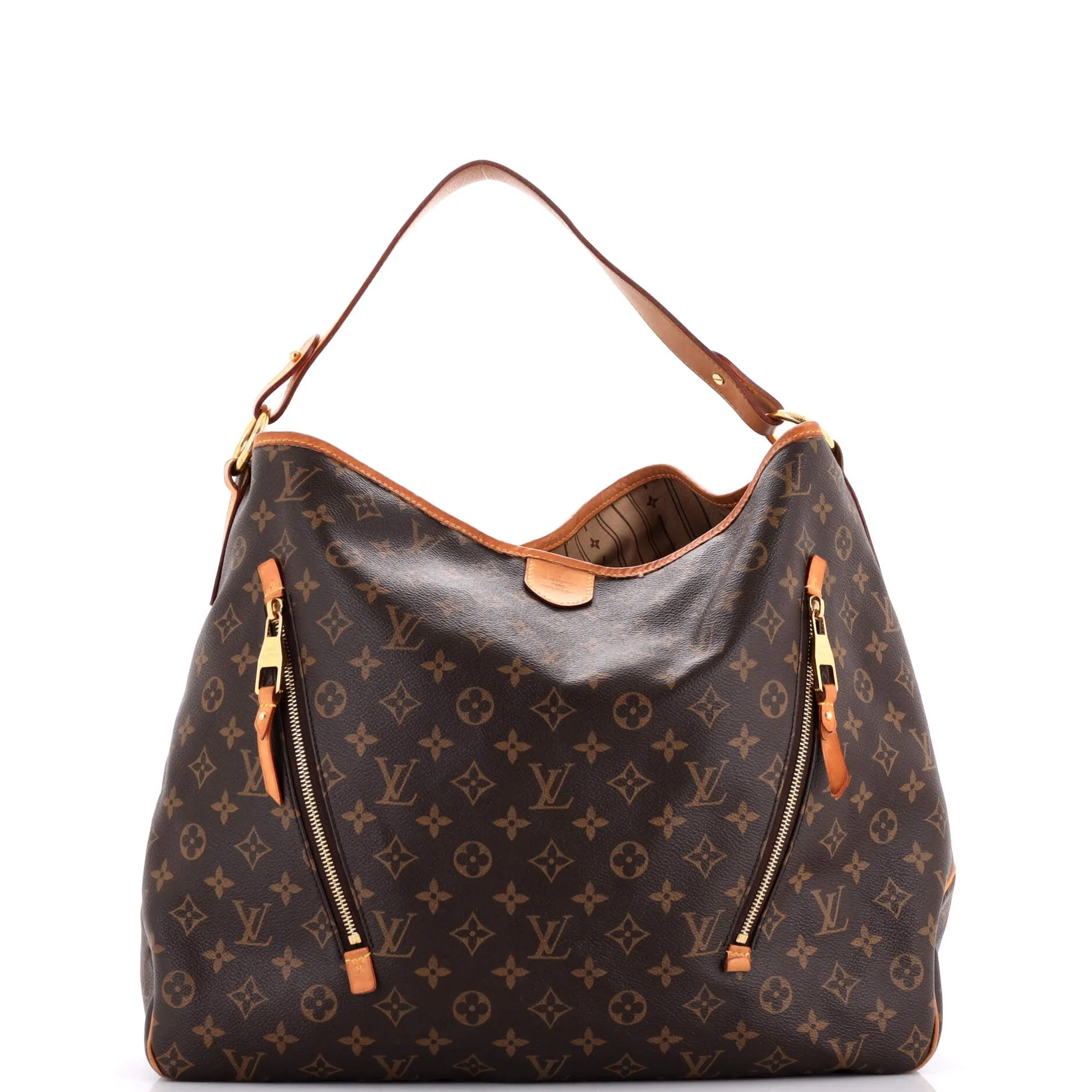 Pre-Loved Louis Vuitton Delightful Handbag Monogram Canvas GM sold by Zulily