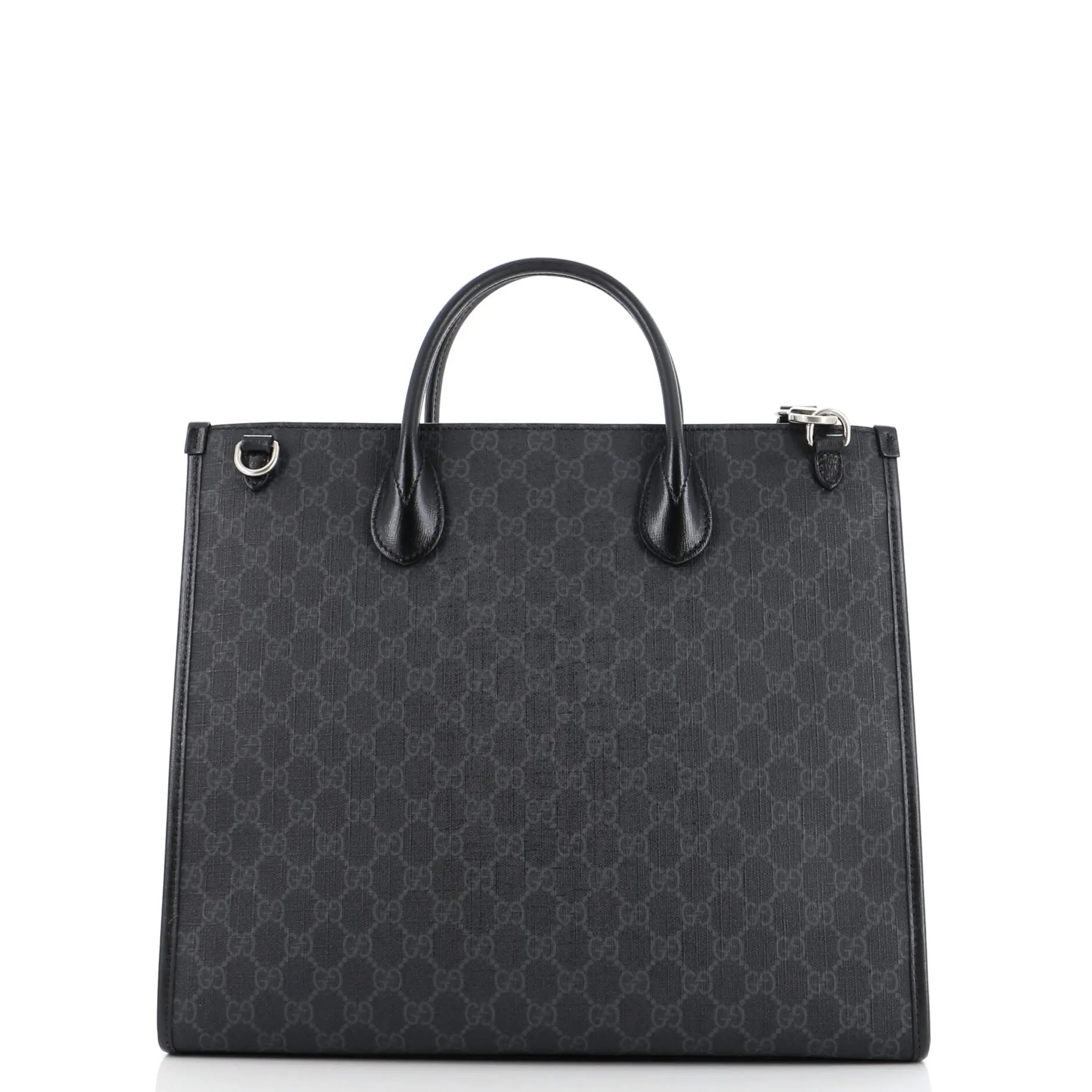 Pre-Loved Gucci Structured Top Handle Open Tote GG Coated Canvas Medium sold by Zulily product image thumbnail 3