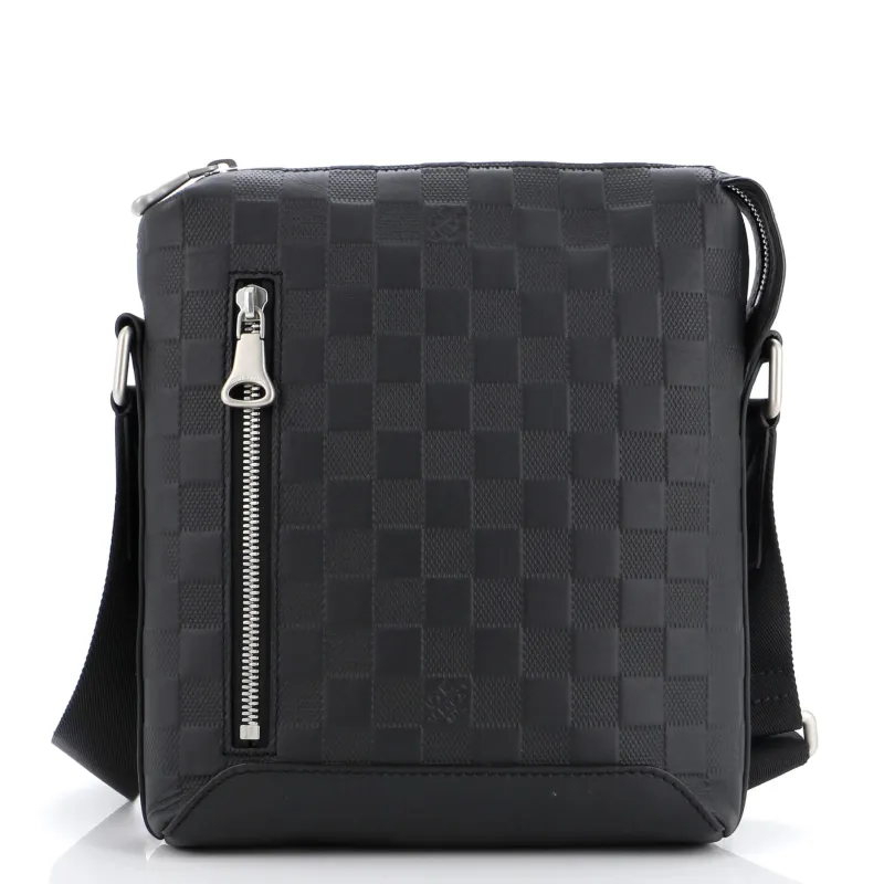 Pre-Loved Louis Vuitton Discovery Messenger Bag Damier Infini Leather BB sold by Zulily