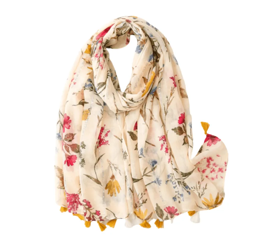 Vintage Floral Scarf sold by Zulily