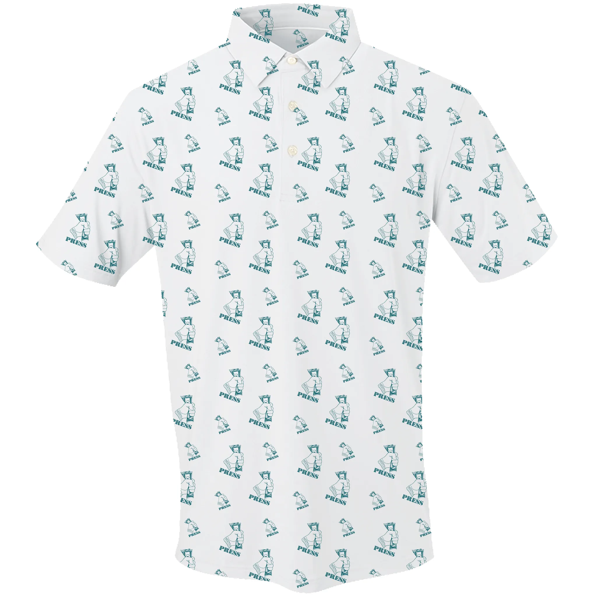 Golf Press Men's Polo by SwingJuice LLC sold by Zulily