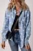 Star Light Wash Raw Hem Denim Jacket by Threaded Pear sold by Zulily