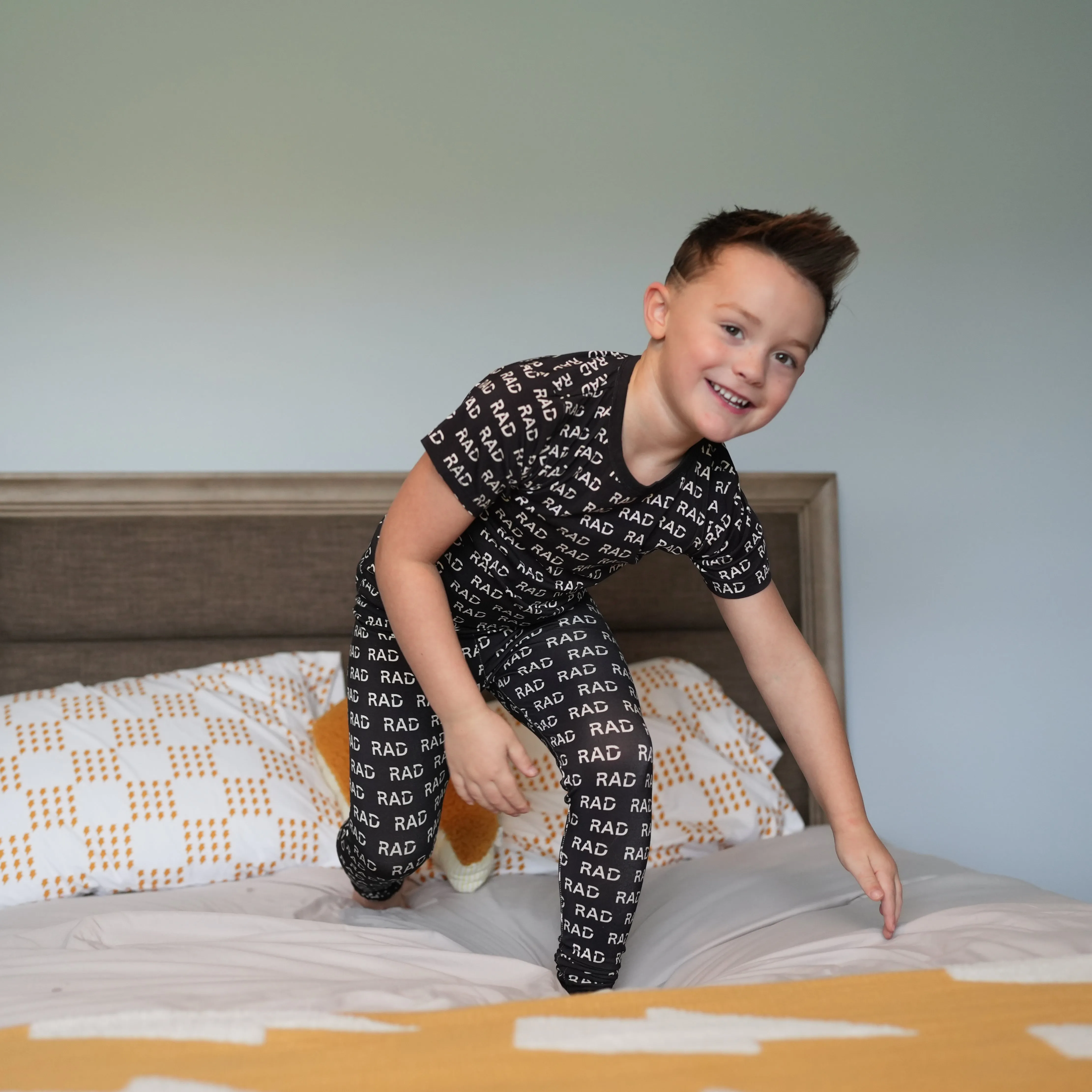 LITTLE RAD THINGS BOY'S THE RADDEST SHORT SLEEVE PAJAMAS sold by Zulily product image thumbnail 4