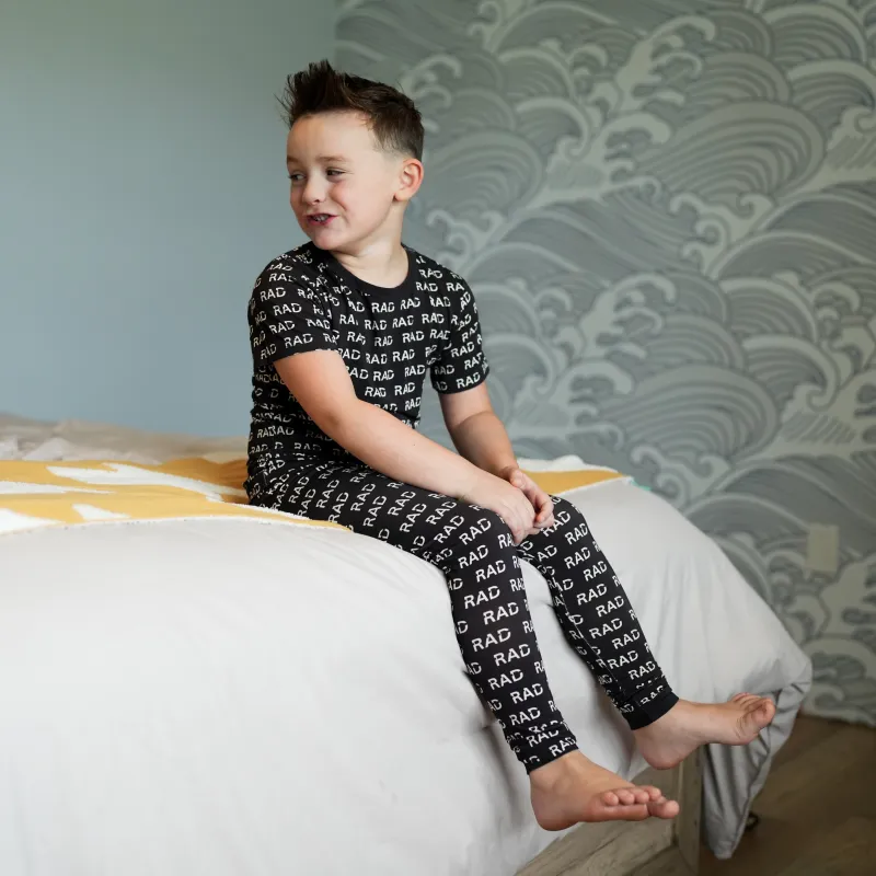 LITTLE RAD THINGS BOY'S THE RADDEST SHORT SLEEVE PAJAMAS sold by Zulily
