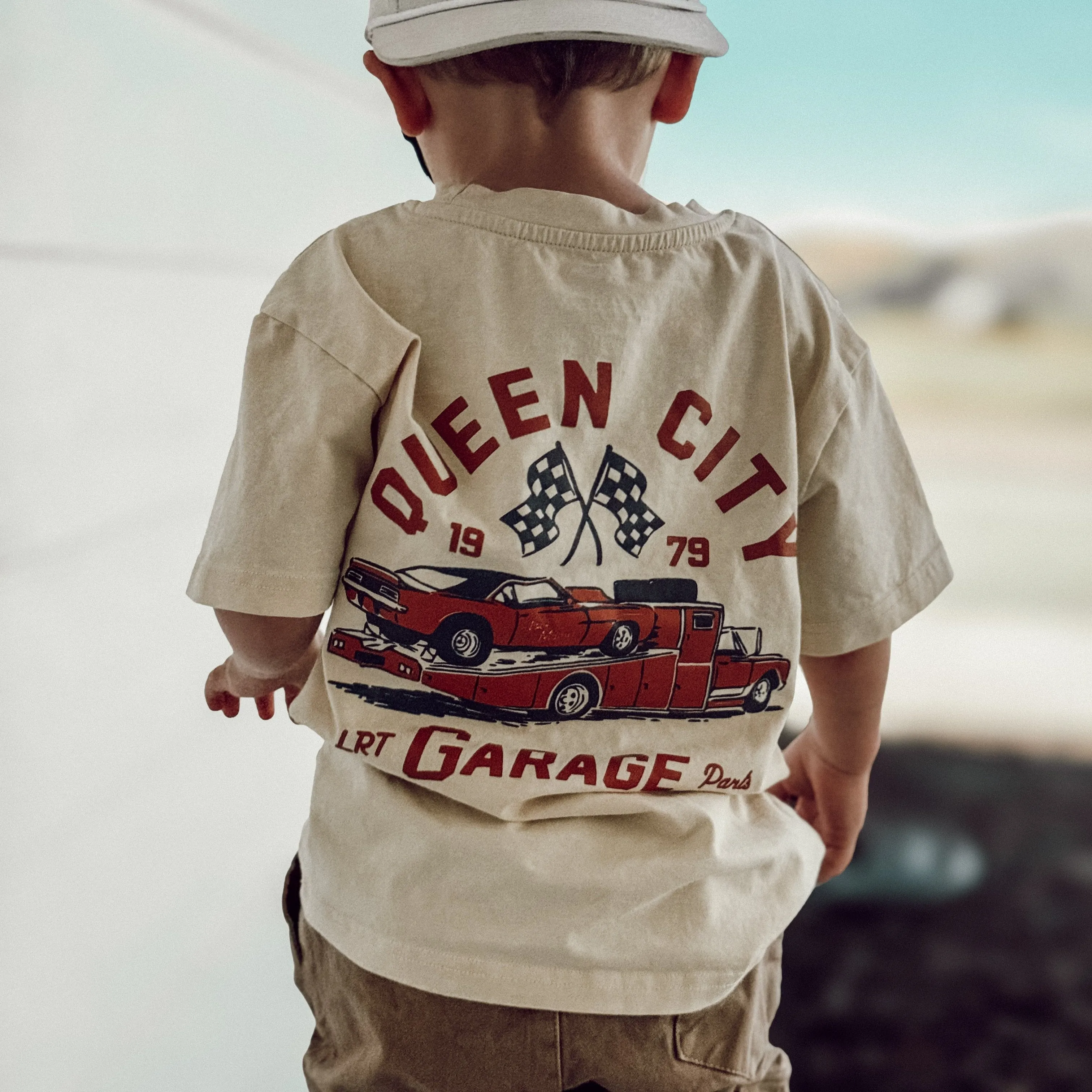 LITTLE RAD THINGS BOY'S QUEEN CITY GARAGE TEE sold by Zulily product image thumbnail 4