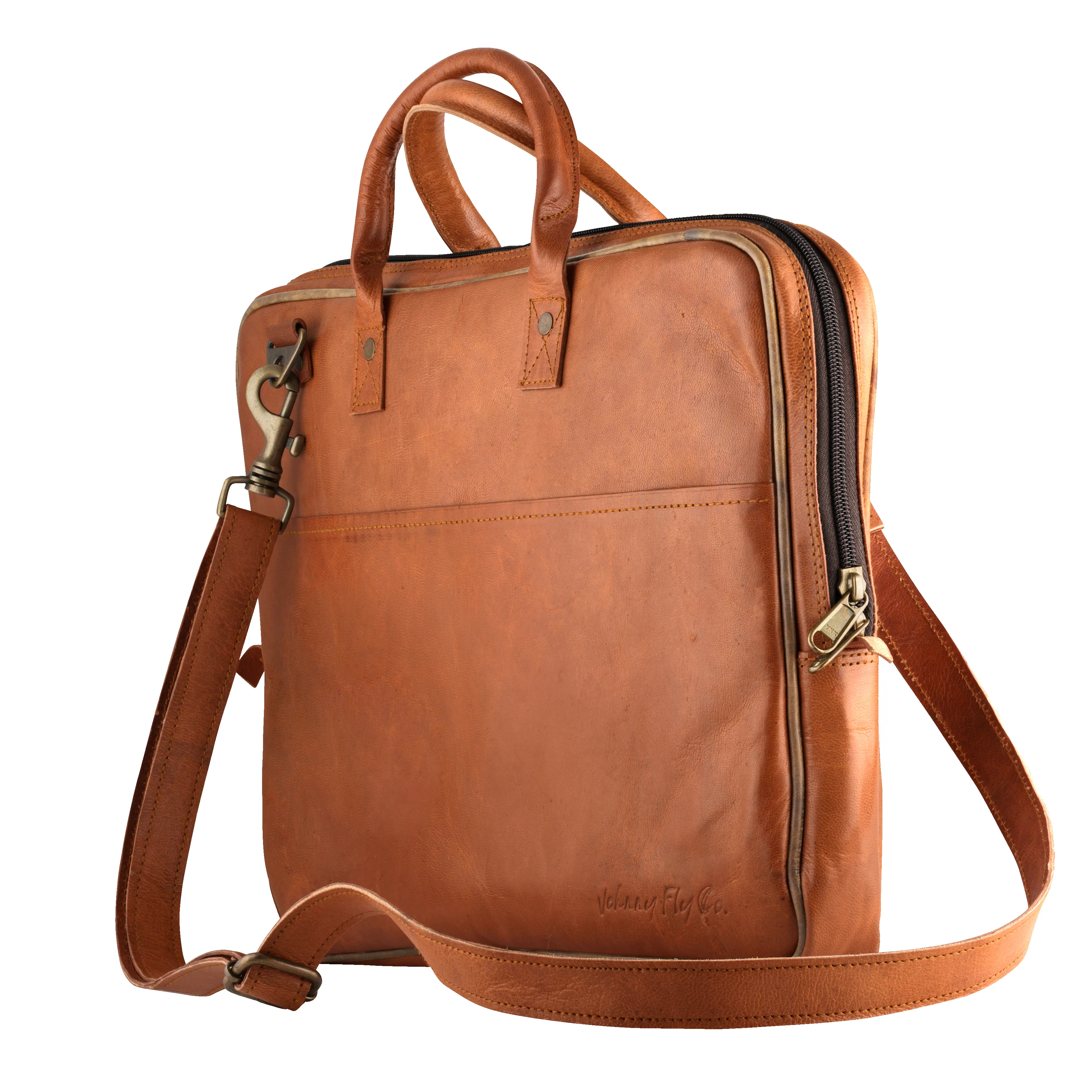 Laptop sling bag by Johnny Fly sold by Zulily