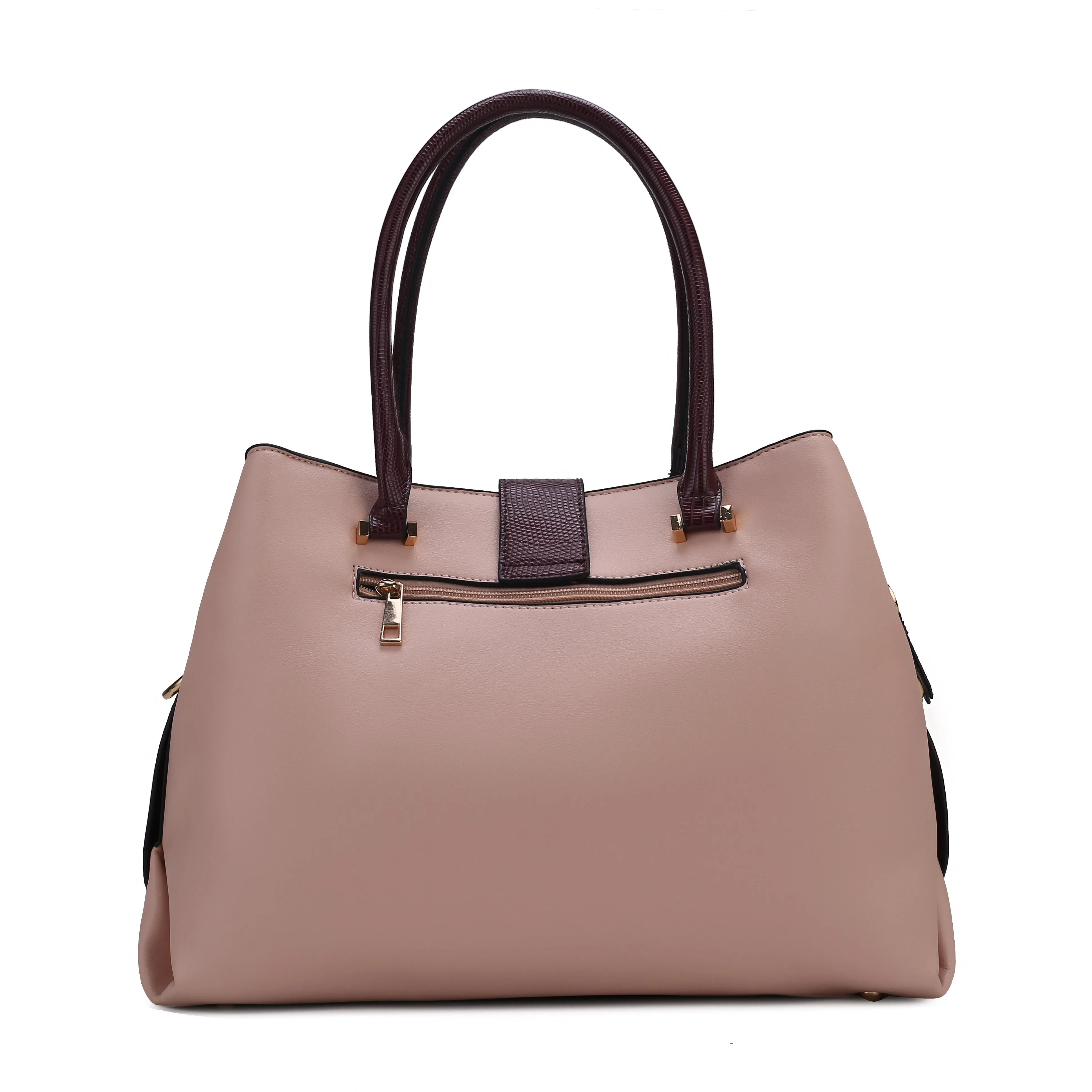 MKF Collection Women's Edith Vegan Leather Women Tote Bag With Wallet sold by Zulily product image thumbnail 3